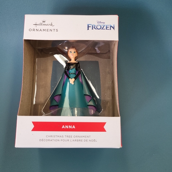 NIB Hallmark Disney Frozen Anna Coronation Dress Christmas Ornament - Picture 1 of 4